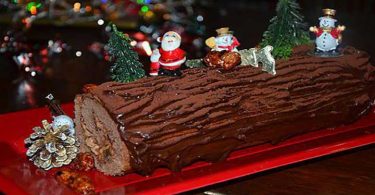 BUCHE DE NOEL CHOCO POIRE DE GRAND MAMAN
