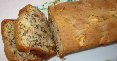 Cake aux pommes et aux noix recette facile