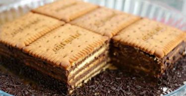 Gâteau aux biscuits et chocolat bon souvenir d’enfance