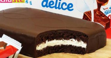 Gâteau de notre enfance Kinder délice géant