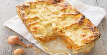 Lasagne au fromage de chèvre et courge butternut