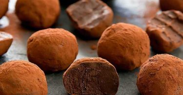 Truffes au chocolat de Noël